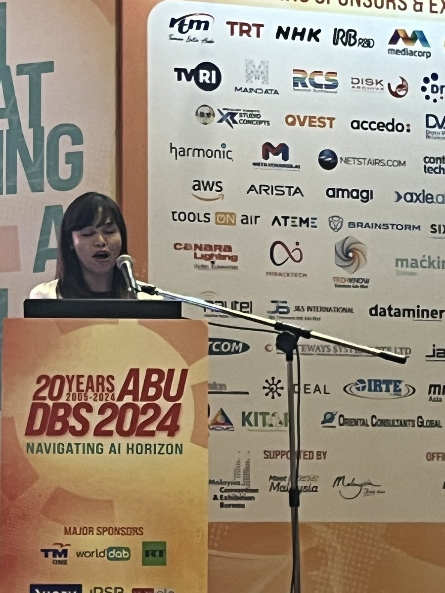 Malaysia’s Deputy Communications Minister Teo Nie Ching has told #ABUDBS2024 broadcasters should be mindful of ethical and social responsibilities when using generative AI, and issues such as algorithm bias. @TeoNieChing #Digital #media