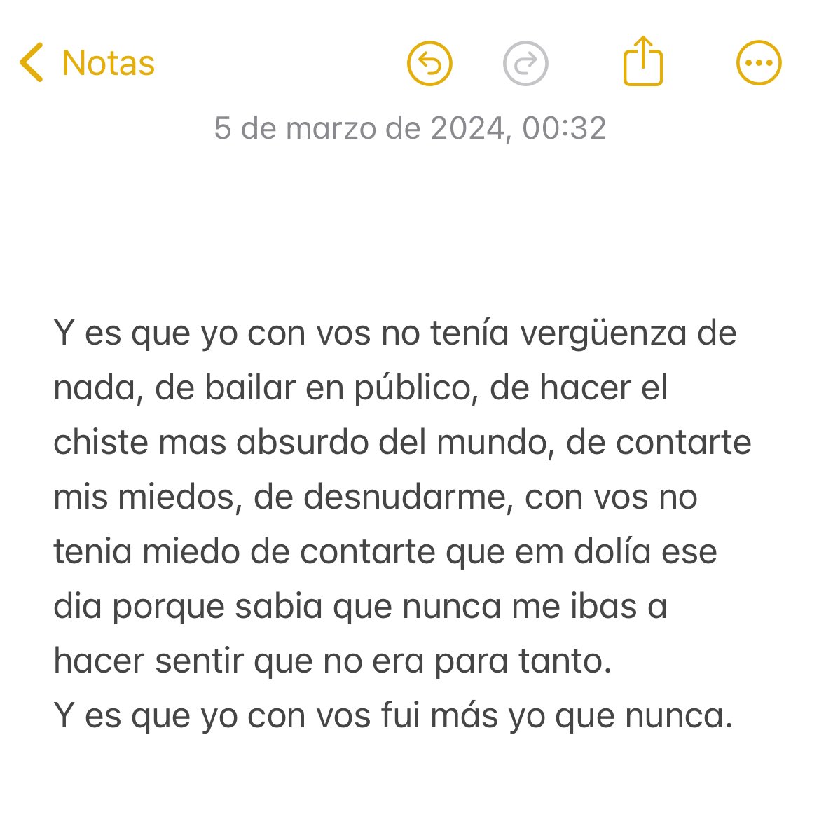 pazcitajulieta_'s tweet photo. “Haber sido amada por vos..” https://t.co/4Yj6SqJ1Aj