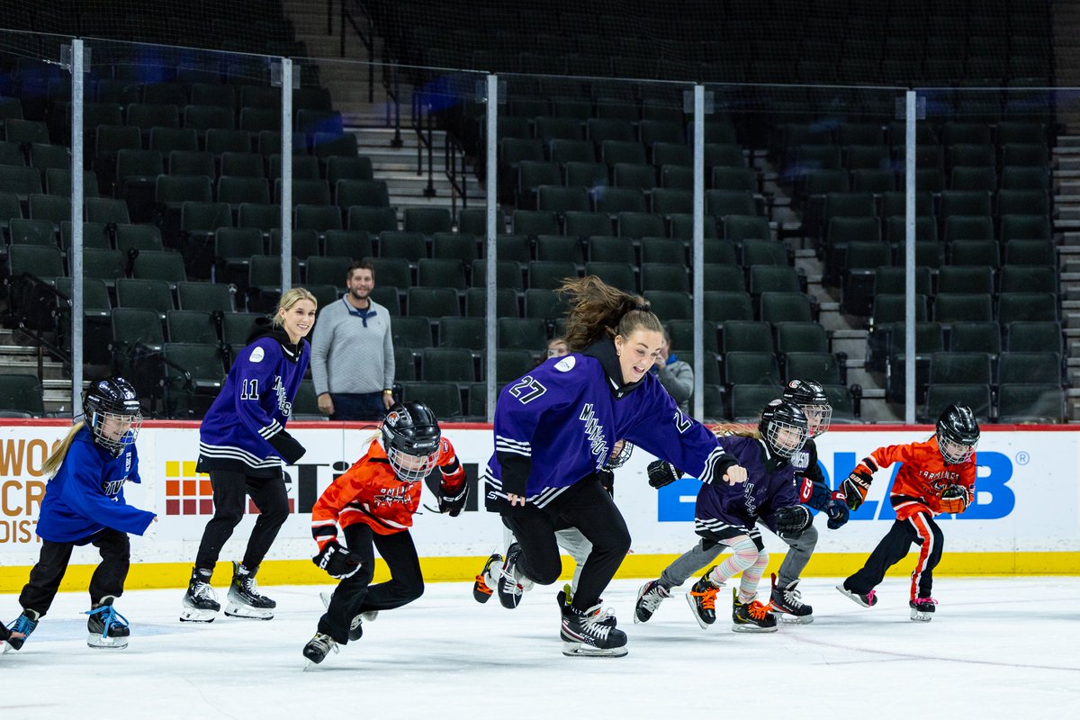 What a night! 🌟 Our Season Ticket Members Event was filled with open skate, autographs, games on the concourse, and unforgettable moments with the players. A huge thank you to our amazing fans who attended and made this event truly special. 💜
