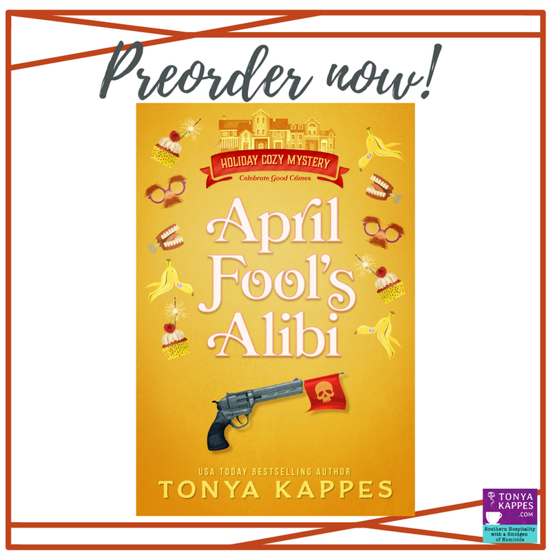 I really enjoy this Holiday Cozy Mystery series by Tonya Kappes. Pre-order your ebook copy of April Fool's Alibi from Amazon today!

amazon.com/April-Fools-Al…

#tonyakappes
