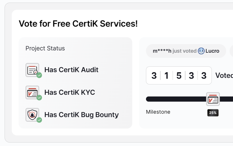 _Terraport_'s tweet photo. Absolutely unbelievable to have over 31500 votes on @CertiK. 
#Terraport Community we are humbled, thank you ❤️
https://t.co/WZ5QMoeSFC https://t.co/1DlaOo8Zbq
