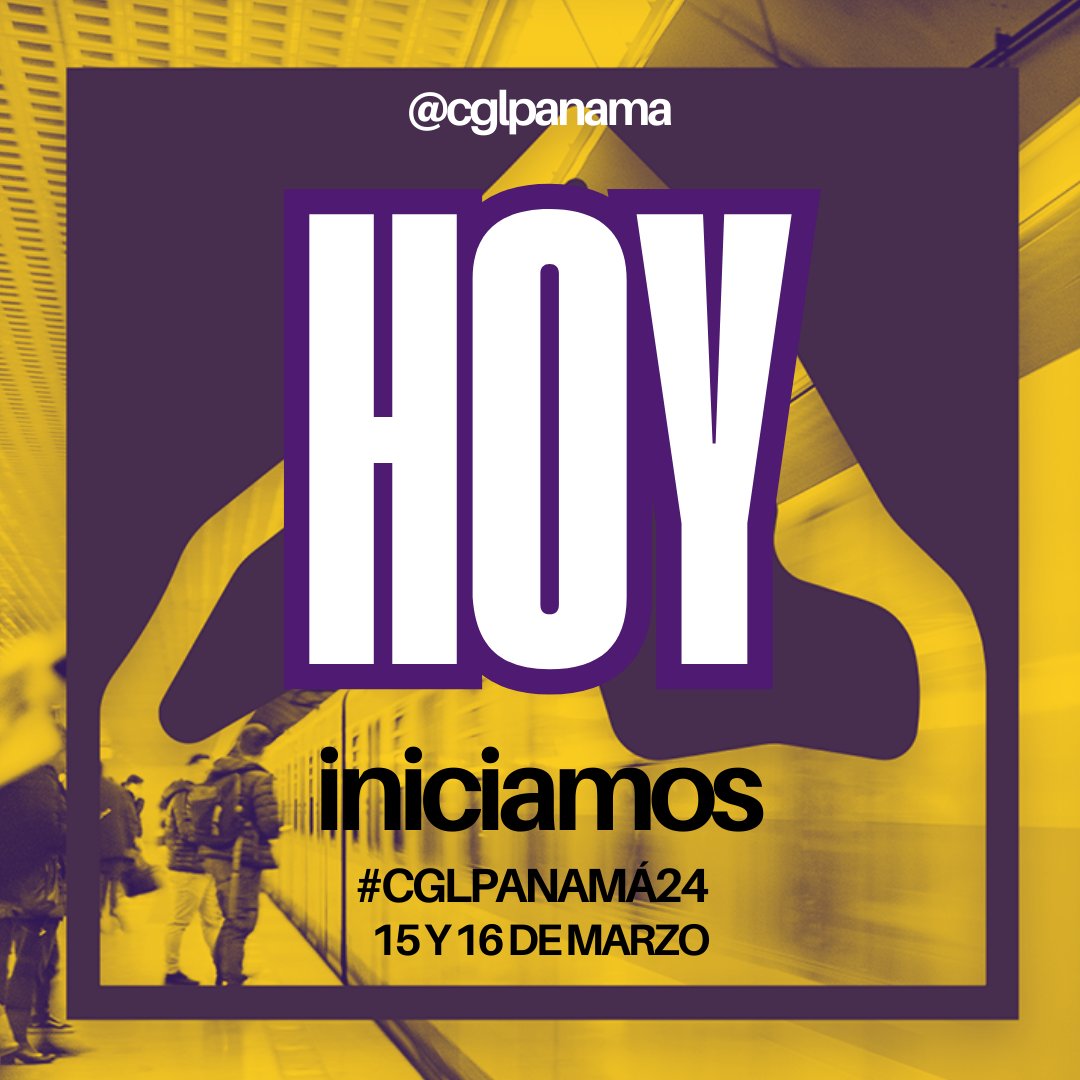 ¡Hoy iniciamos...Prepárate... Iniciamos en UNA HORA..!
Te esperamos a las 9:00 a.m. en Casa de Oración Cristiana...
#sélíderdondeestés #CGLPTY24 #liderazgo #cglpanamá24 #iniciamoshoy #Panama