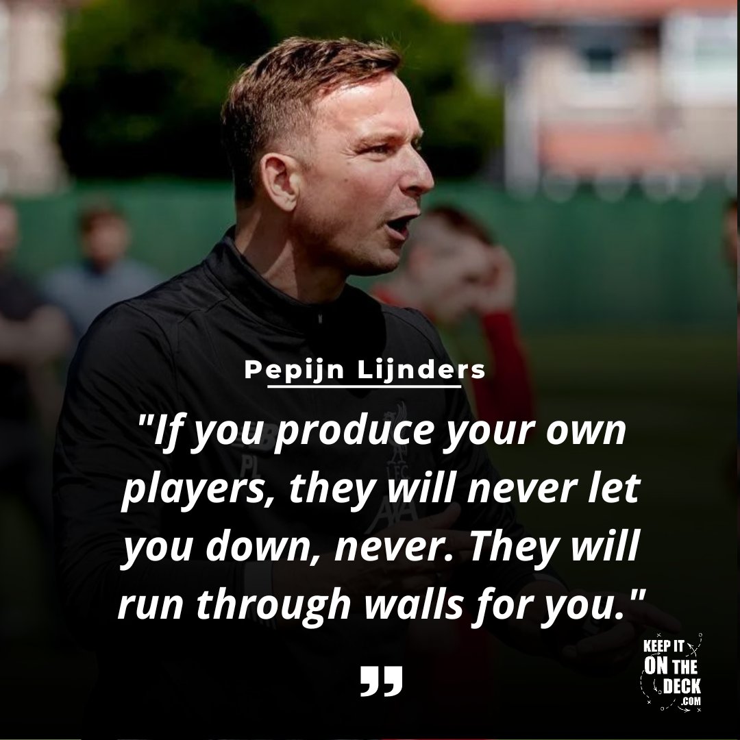 One of our own!!!  

Players who value the badge, know what it means!

Great clubs are built never forgetting the value of their roots. Fostering a relationship between fans and players at all levels possible.

Fans support most the people they find a connection with!