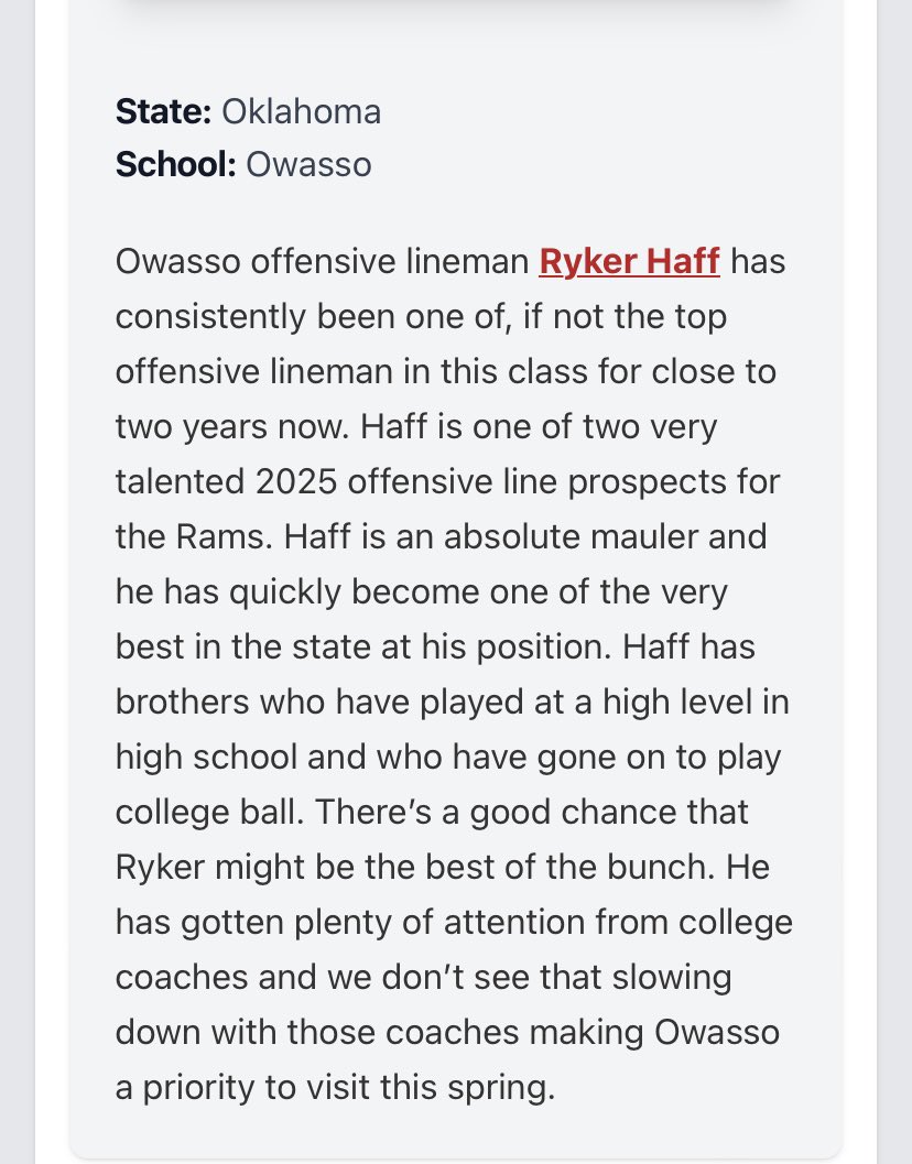 #AGTG Thank you for the rank and the article. <a href="/PrepRedzoneOK/">Prep Redzone Oklahoma</a>