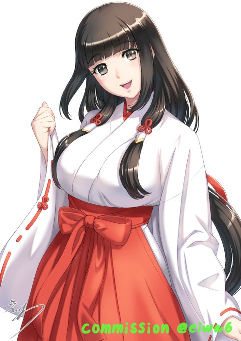 #巫女の日オリジナルキャラの巫女アカリ 