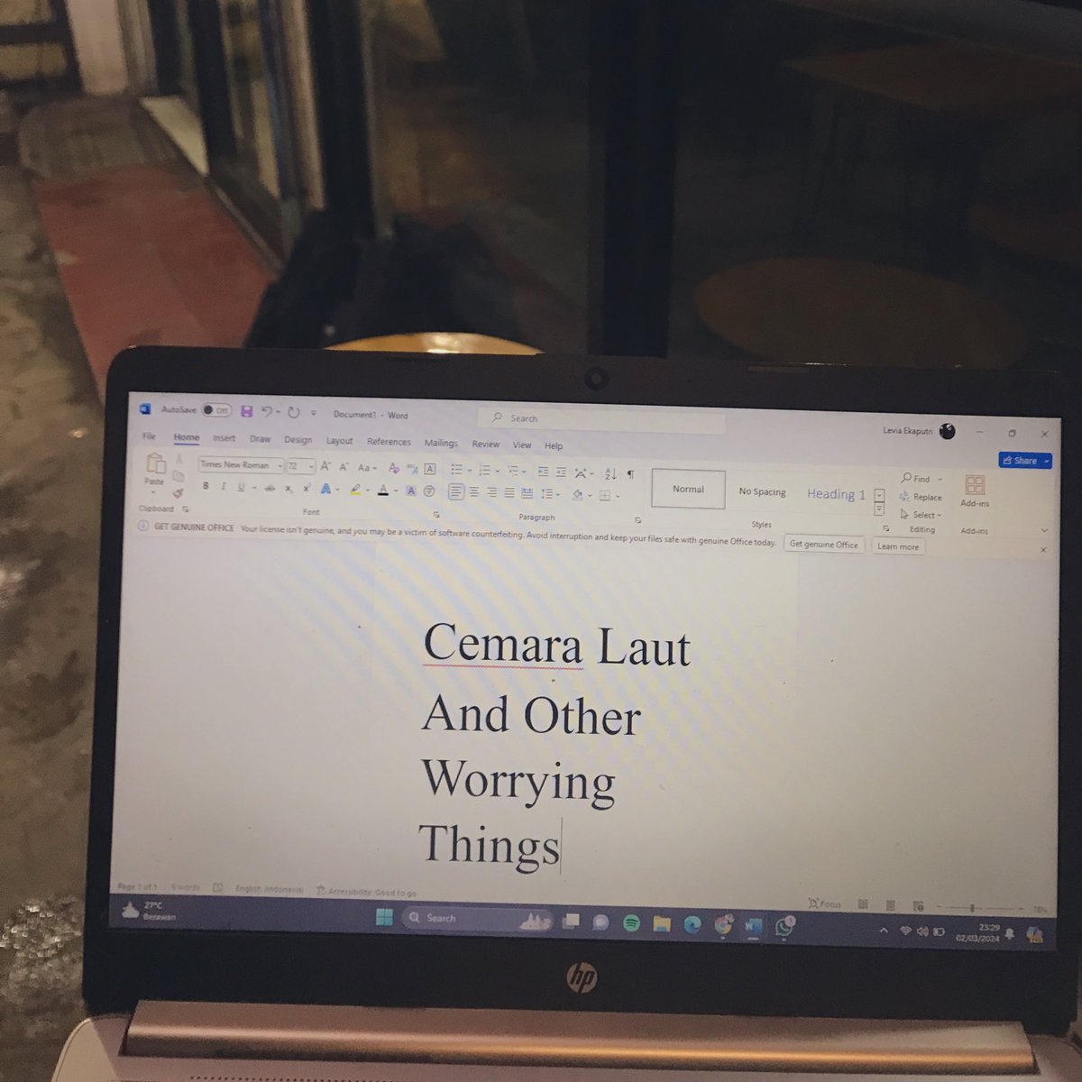 breadrosess's tweet photo. another chapter, sebuah pintu baru yang dibimbing oleh kepala jurusanku🌊💫 

karya milik @smarabahri https://t.co/8GDDfx2VxX
