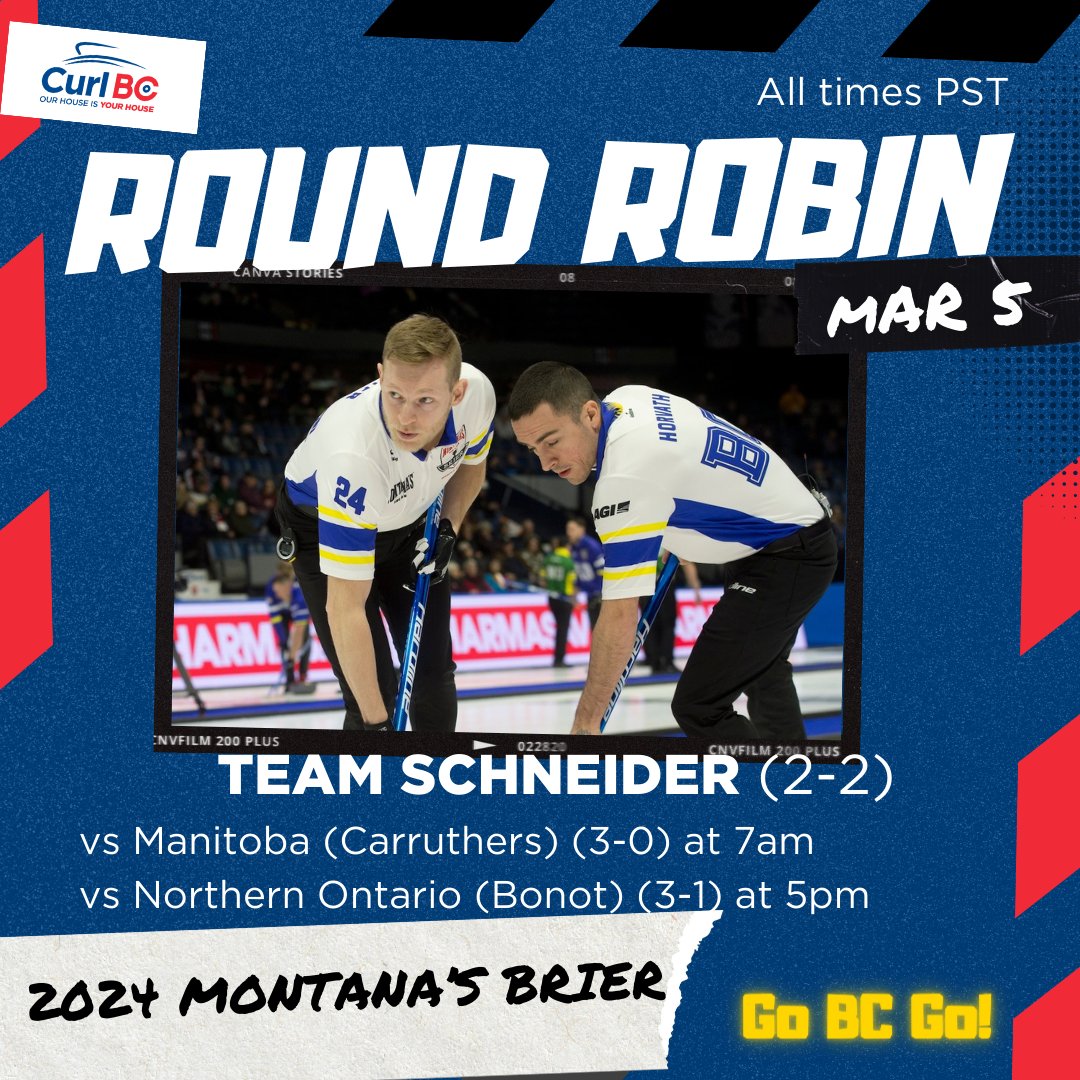 CurlBC's tweet photo. π₯π₯ @schneidercurling are gaining momentum!
π£οΈπ£οΈπ£οΈ BC, let's get behind Team Schneider and cheer them on!!! #GoBCGo!
For live scores, draws and more info β‘οΈ https://t.co/WTL0Ohn6AO https://t.co/9DCu0xvek3