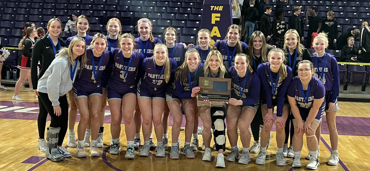 Congratulations GSL girls basketball….subsection champions…will play Friday night in Mankato for a spot in the state tournament.  Tickets will be on sale at the Panther Field House starting tomorrow and until noon on Friday! Best of luck Panthers!