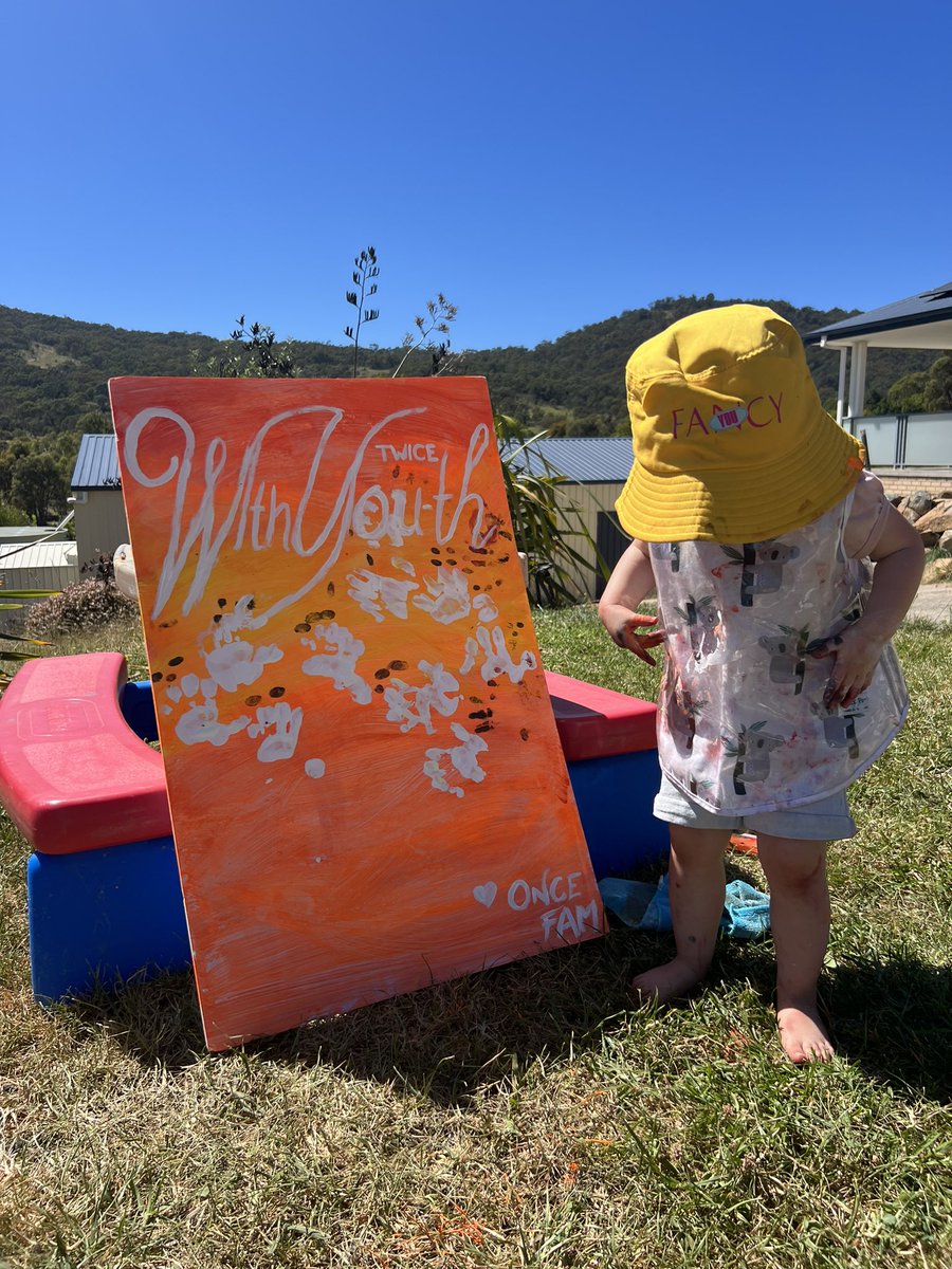 oncefamily21's tweet photo. We wanted to play! She loves singing all the songs on With You-th. 🧡❤️‍🔥🧡#withyouthentry @JYPETWICE @BNBuzz @BNFifthAvenue #twice #withyouth #onespark #oncefamily https://t.co/msNUfu0qNT