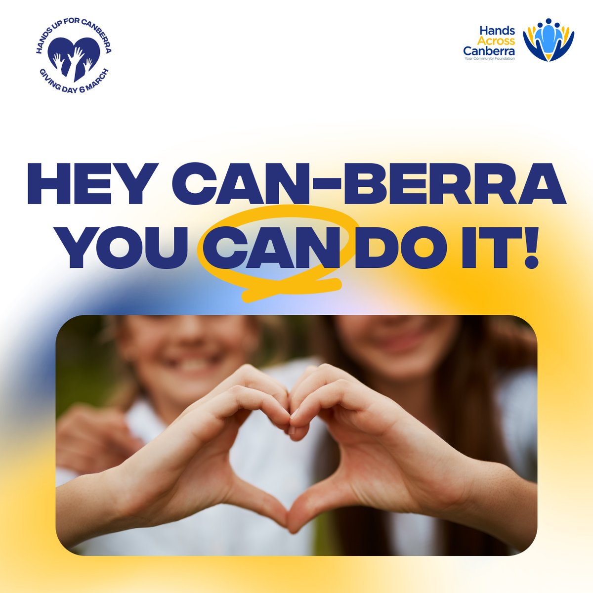 Please give to our Hands Across Canberra appeal to help Galilee School students.

Your donation will be matched dollar-for-dollar by Hands Across Canberra until 6th March (up to $2,500).

To donate, visit: lnkd.in/ge2pNEMF