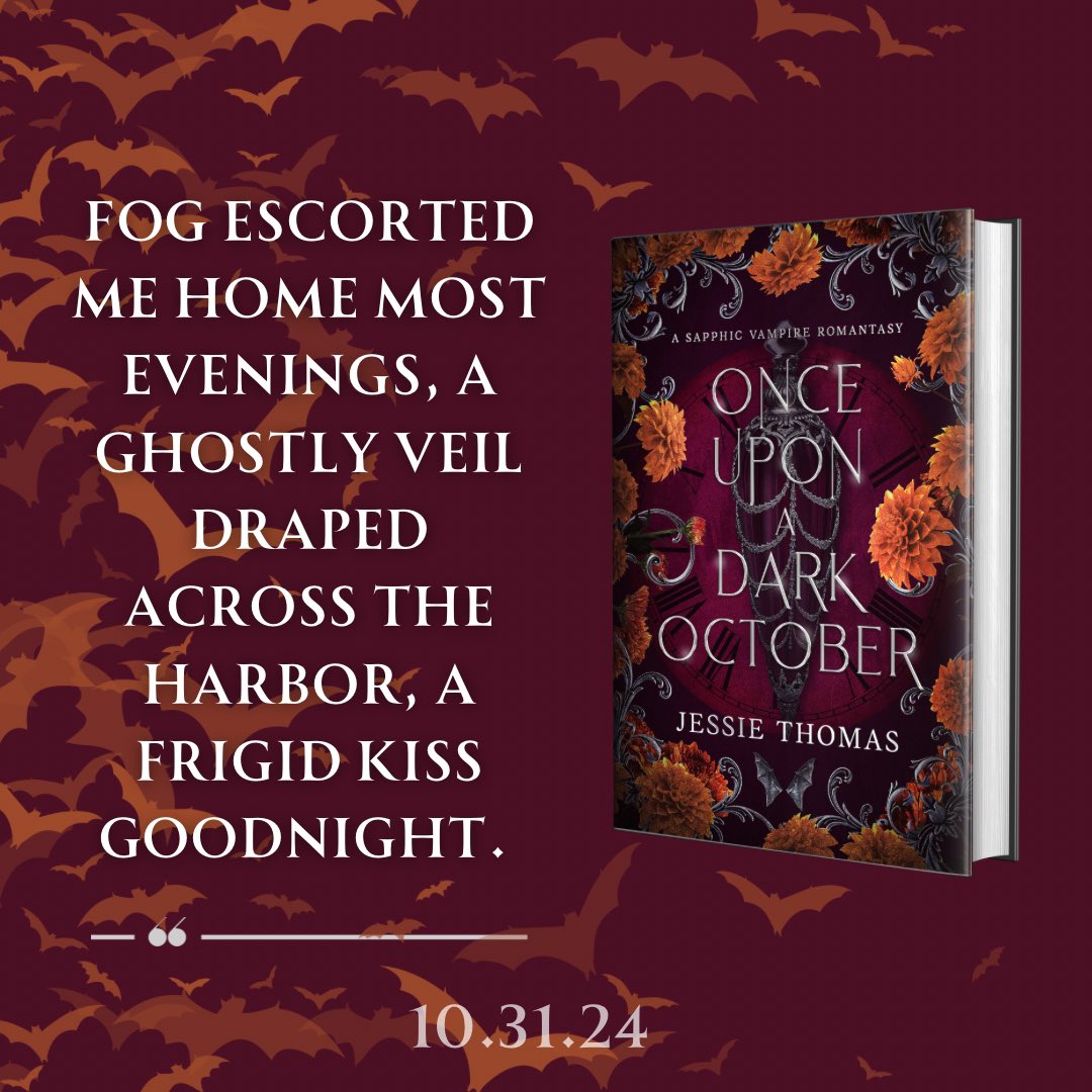 Preorder coming soon! 🦇

In the meantime, how about a first line reveal?