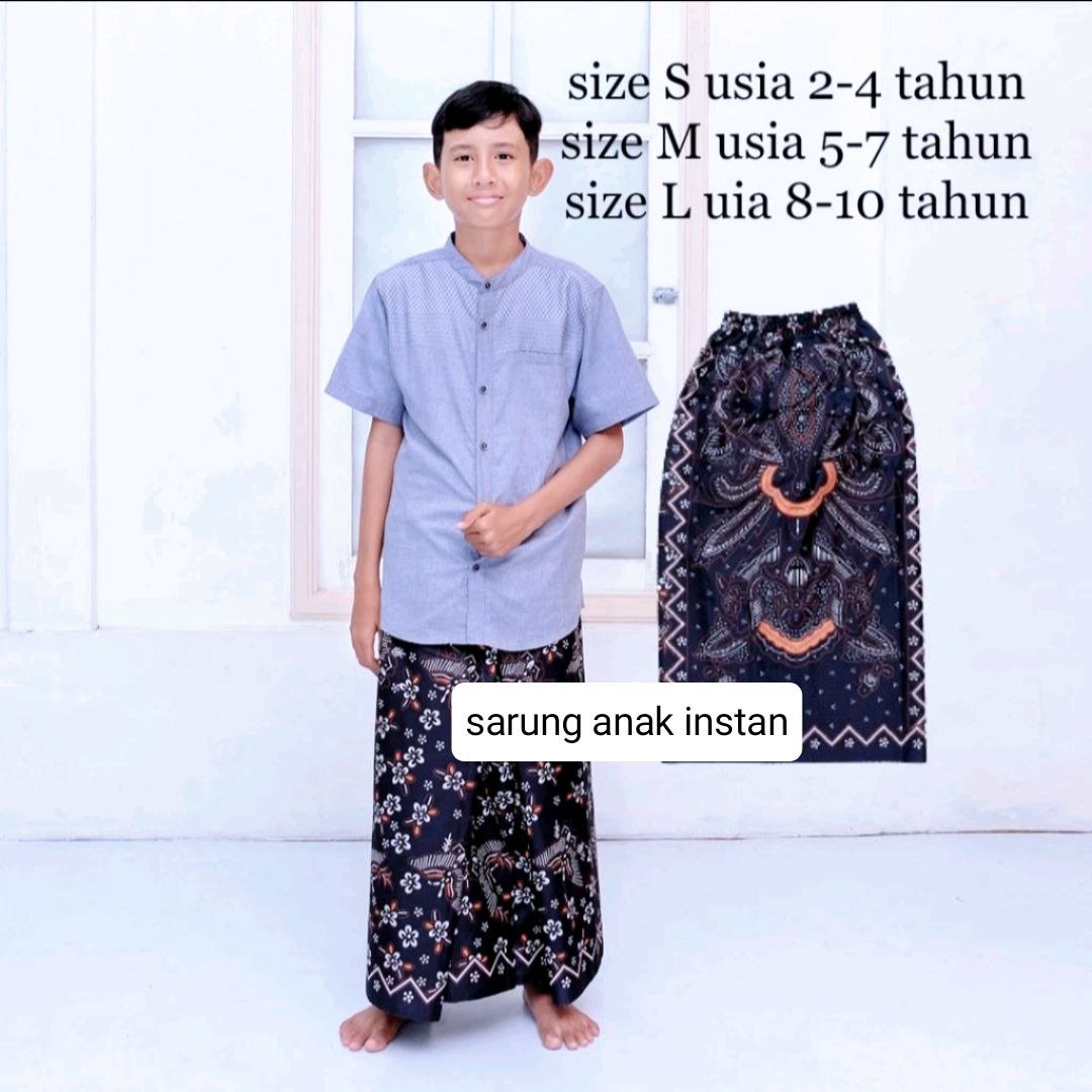 batikasrimuna's tweet photo. ▪︎ Sarung Instan Anak-anak ▪︎

▪︎ Size S, M, L

▪︎ Harga 45K 

▪︎ Order via WA 082323613023 https://t.co/vPMRqjLPY2