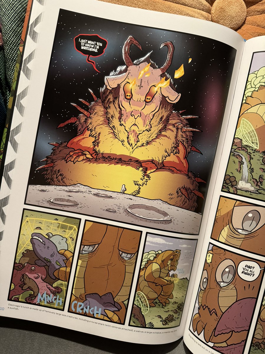 When will I be emotionally ready to reread all of Kaijumax end to end? Maybe never, I’ll be real with you. It’s an intense book, and it gut punches me every time without fail. I just want to pick up all these tragic monster babbies and protect them from the evils of “justice”. 😭
