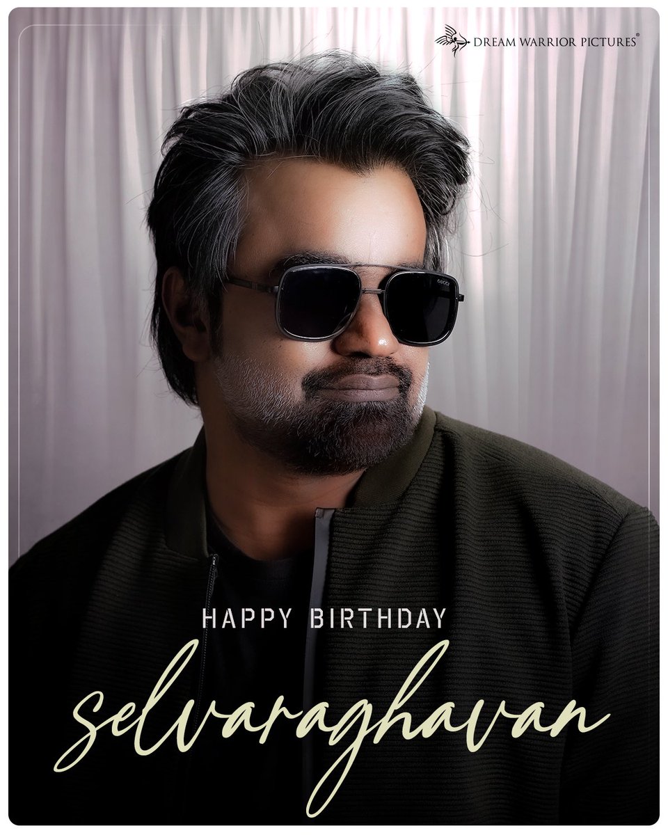 We wish a very happy birthday to the visionary Director/Actor @selvaraghavan 💐 #HBDSelvaraghavan
