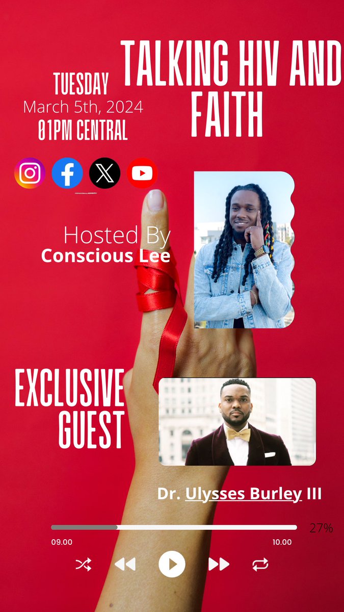 Tomorrow we talking HIV and Faith Based Initiatives with an Expert!!