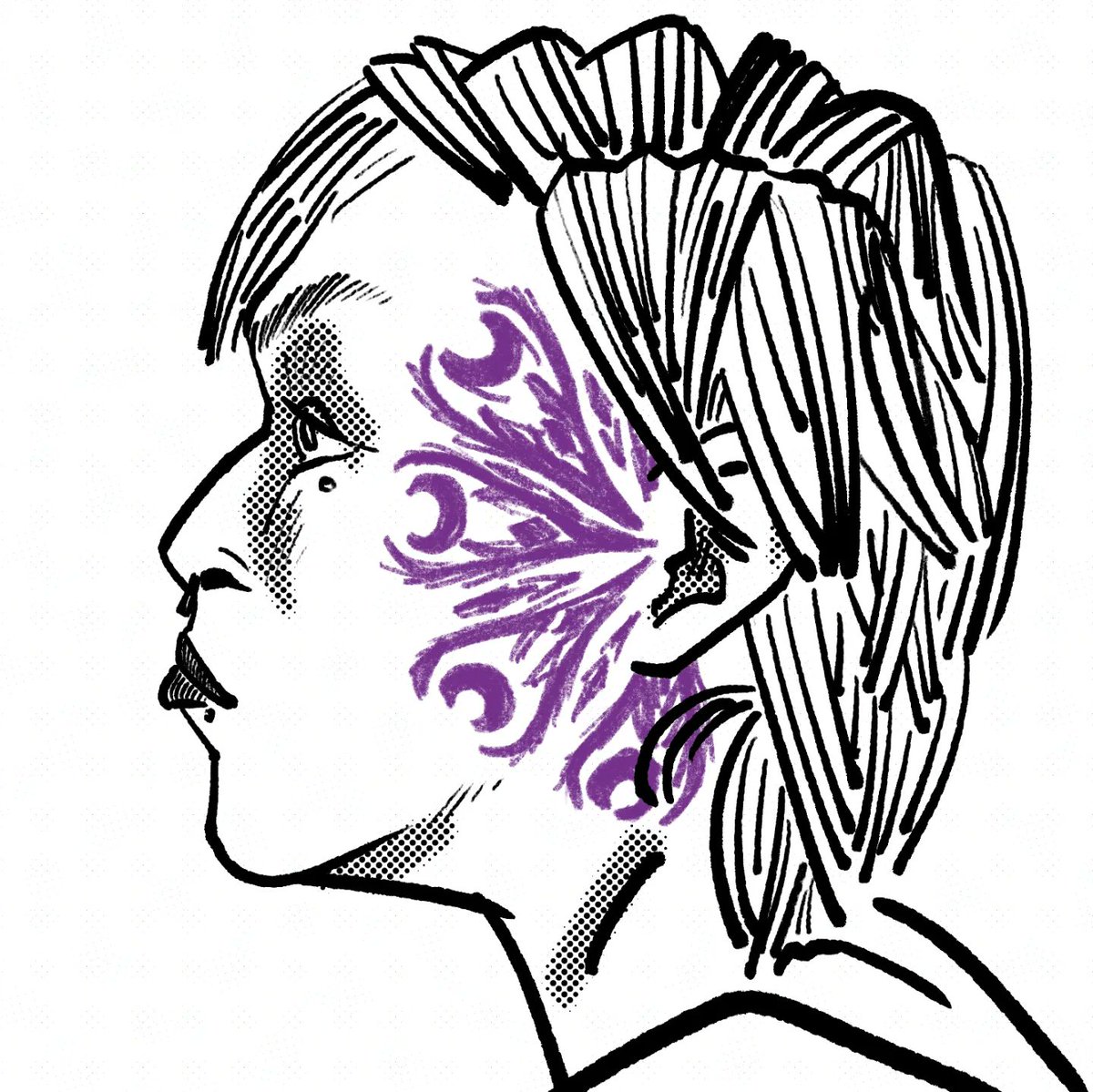 alexnevsky's tweet photo. face tat sketches https://t.co/DuLs3d2tZI