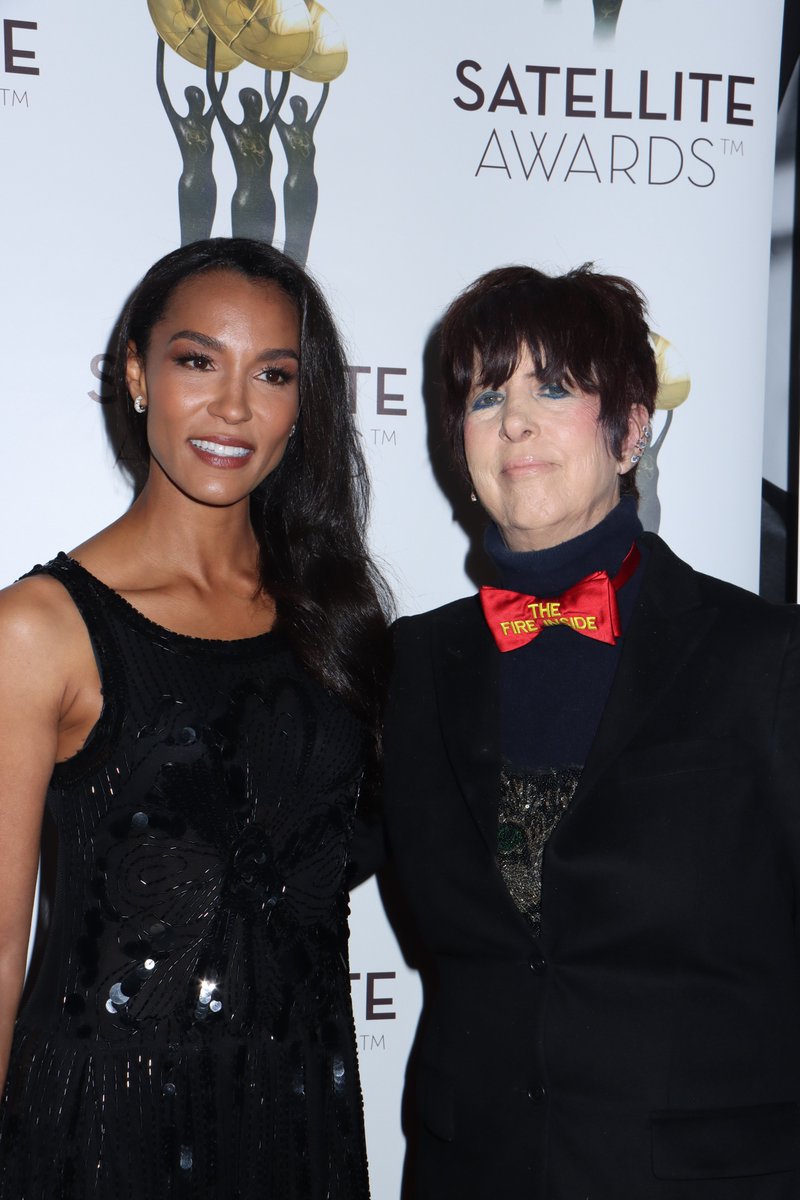 28th #SatelliteAwards Brooklyn Sudano #HonorarySatelliteAward Recipient #LoveToLoveYouDoc and Diane Warren Original Song Nominee #TheFireInside