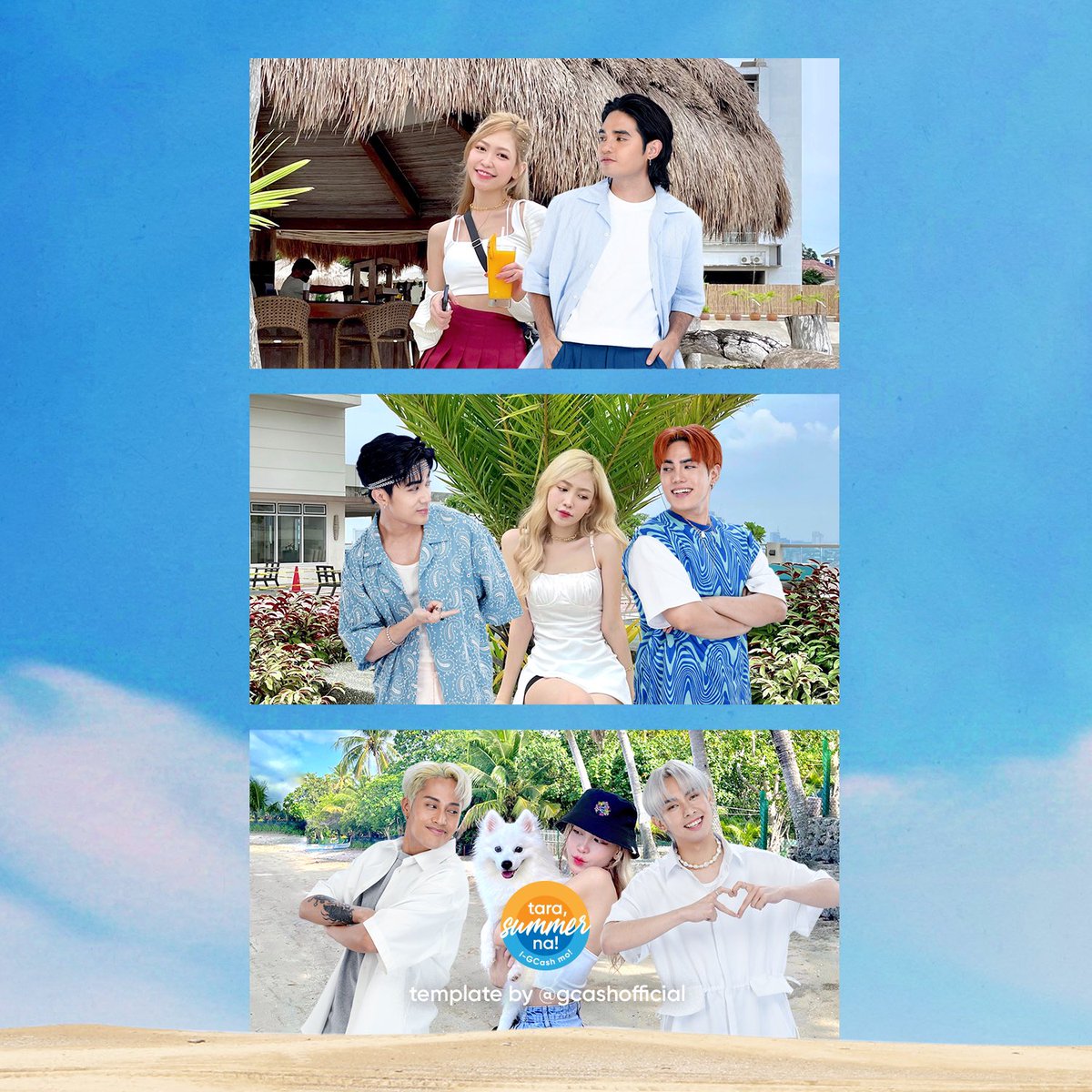 Show off your fave summer moments that you’ll remember from now until forever! Add yours now! 🌴🌊☀️🏖🏐

Get the template from highlight on our Instagram profile.

#GCashSummerNa #SB19forGCash
#KayaMo #iGCashMo