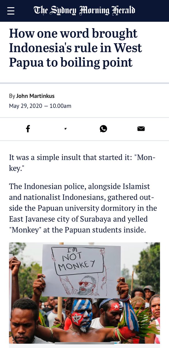 And still happening today via Indonesia’s colonial occupation in West Papua. Polynesians centering ourselves + lack of education and empathy of others in the Pacific is the reason why we are complicit in racism, colorism and anti-Blackness in our own community 🫠