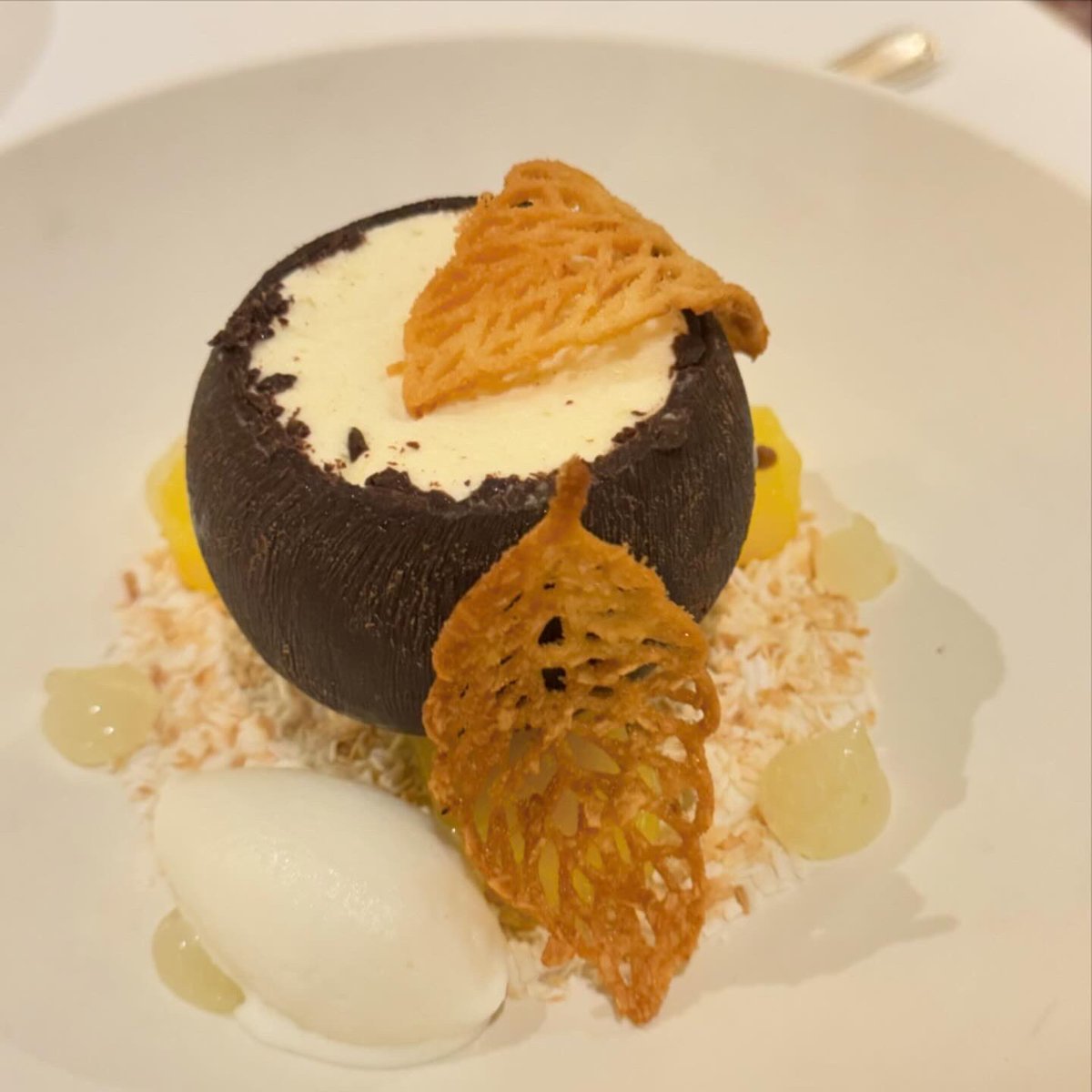 Accomplished dinner <a href="/AAHospitality/">AA Hospitality</a> 3 Rosette #summerlodge #evershot #dorset
