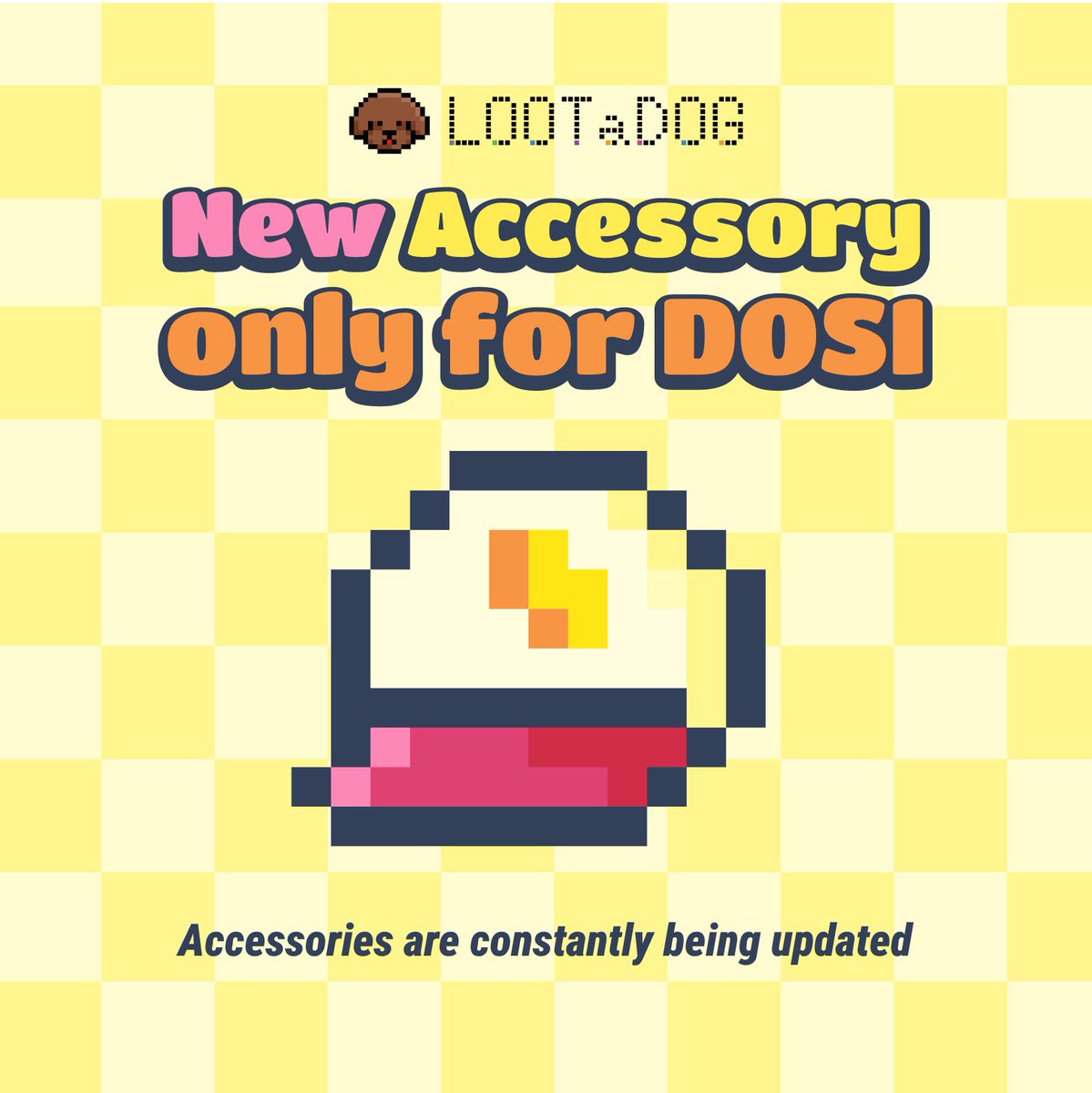 LOOTaDOG's tweet photo. 🚀 DOSI LINKS🔗! 
🌟 Our specific items are now live on DOSI! 🐾 Early birds start tomorrow on 6th, 7th, and 8th of March with only 10 pieces available on each date! 
🎉 Don't miss out—get ready to grab yours! 🛍️ #DOSI #NewLaunch #LimitedEdition #GetReady 🚀
🐾 [Link: https://t.co/knLqjrmKdh]