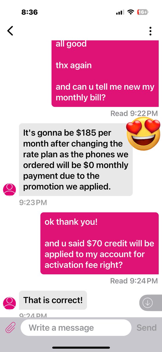 CZYUMYOMYIM's tweet photo. @TMobile @TMobileHelp  @MikeSievert what do u think about this ??? 

tmobile 611 rep scammed me, what u think?? https://t.co/8gna8bqorp
