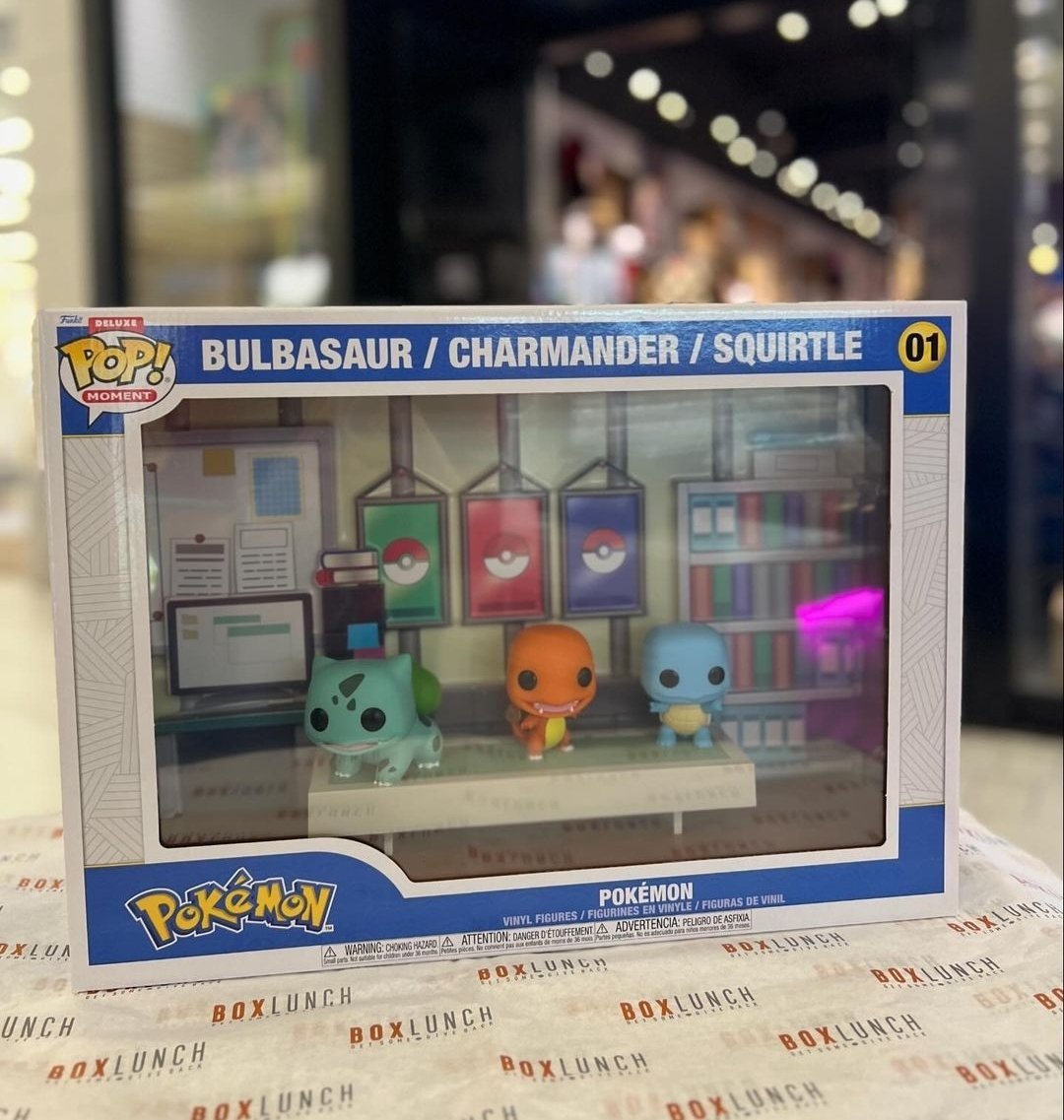 GamemastersFr's tweet image. 🚨 Funko Pop! Pokémon, Pop Moment Deluxe Bulbizarre, Salamèche, Carapuce dispo à 99€ (ship gratuit) chez Figurines Goodies 🔥

👉 tidd.ly/3wMO5hY

#pokemon