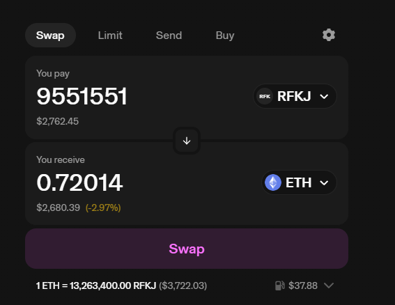 StanderPM's tweet image. $RFKJ staking is live