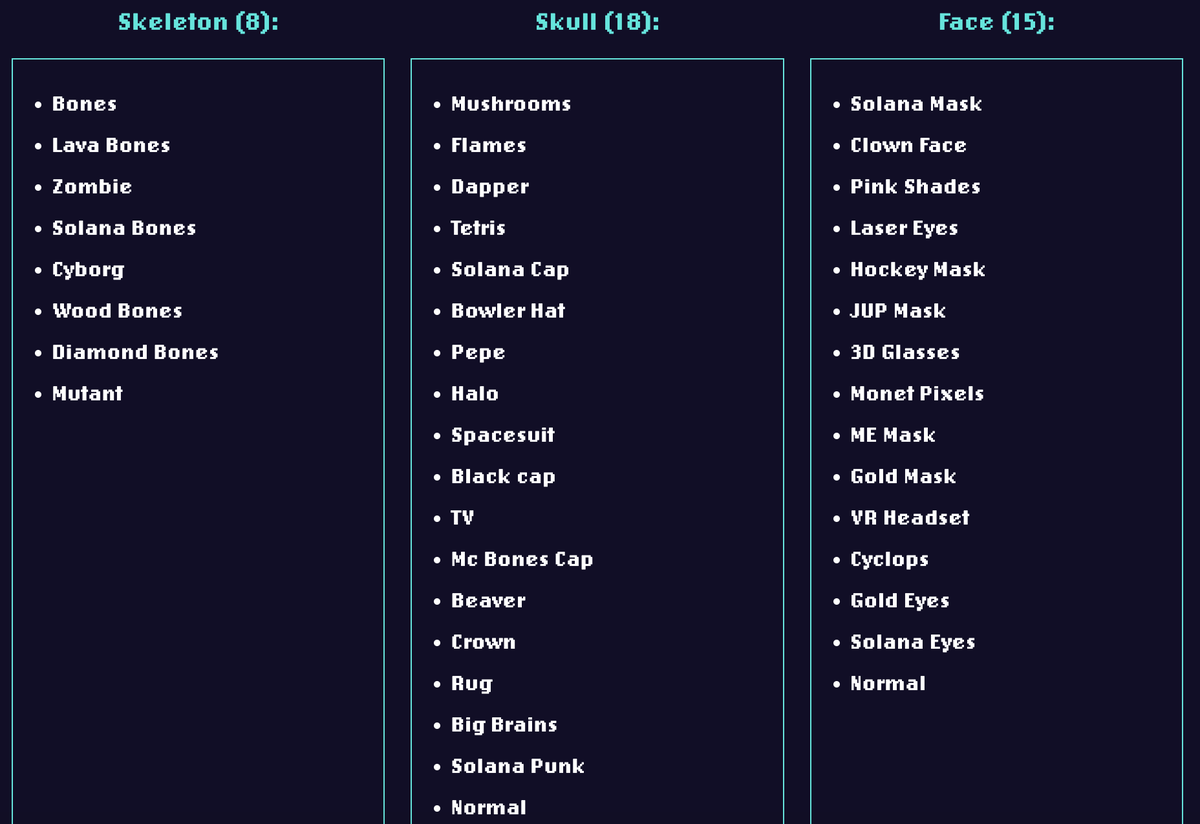 This is on 22 march. and this mint will be great.

I like when i can see the trait table before mint, and imagine what will i get 👀

Warm welcome in the discord also ;)