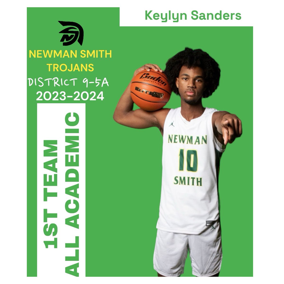 📚Congrats <a href="/_keysanders/">Keylyn Sanders</a> on District 9-5A All Academic 1st Team. 
Senior Class of 2024