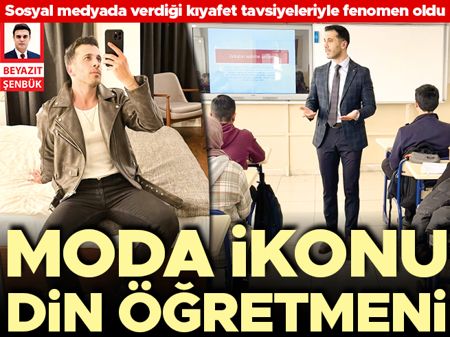 Moda ikonu din öğretmeni... Öğrenciler Barney Stinson'a benzetiyor! 🖊️@SenbukB haberi hurriyet.com.tr/gundem/moda-ik…