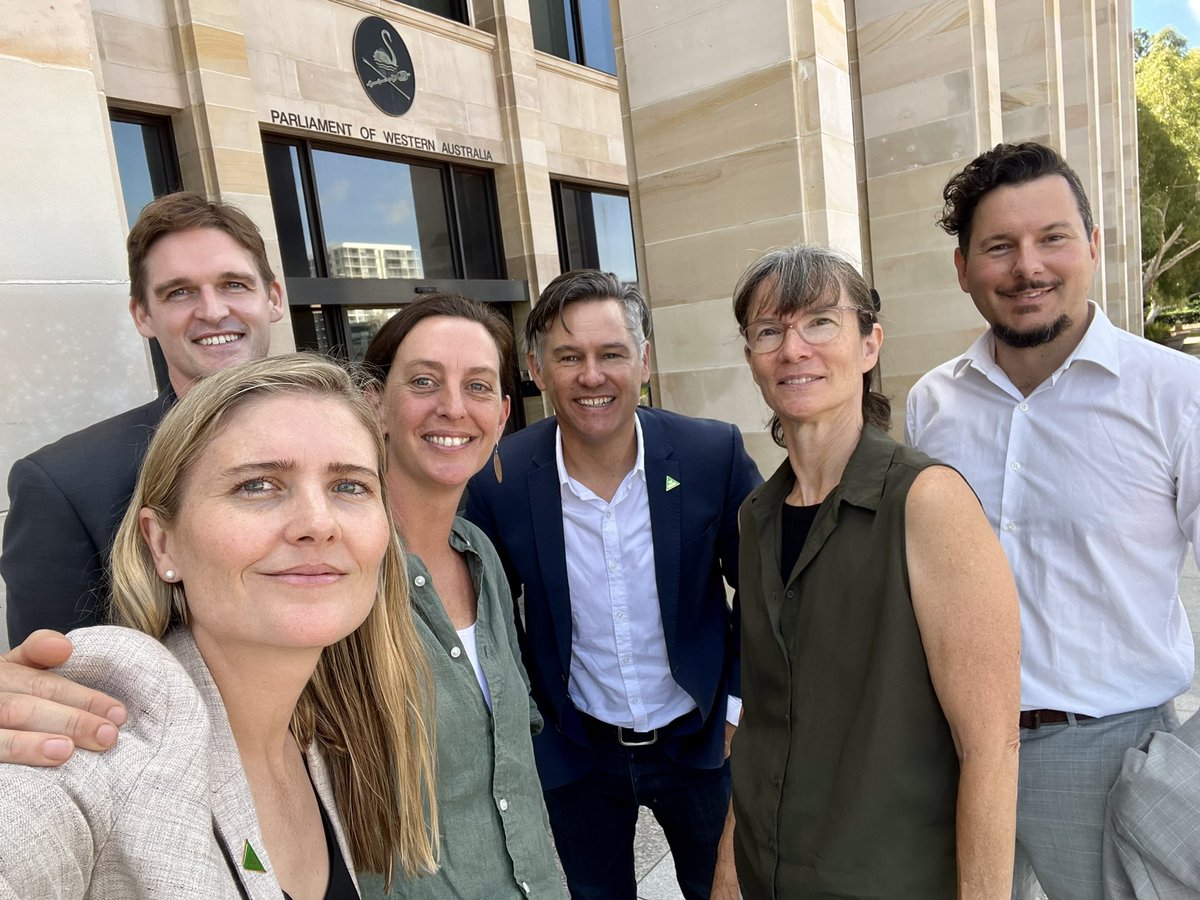 Honoured to be pre-selected by the @TheGreensWA membership. So excited to work with @bradpettitt & this amazing team of advocates. We have so much to do in WA: no new fossil fuels, urgently ⬆️ renewables, protect human rights, fix the housing crisis!💚✊🏼thewest.com.au/politics/state…