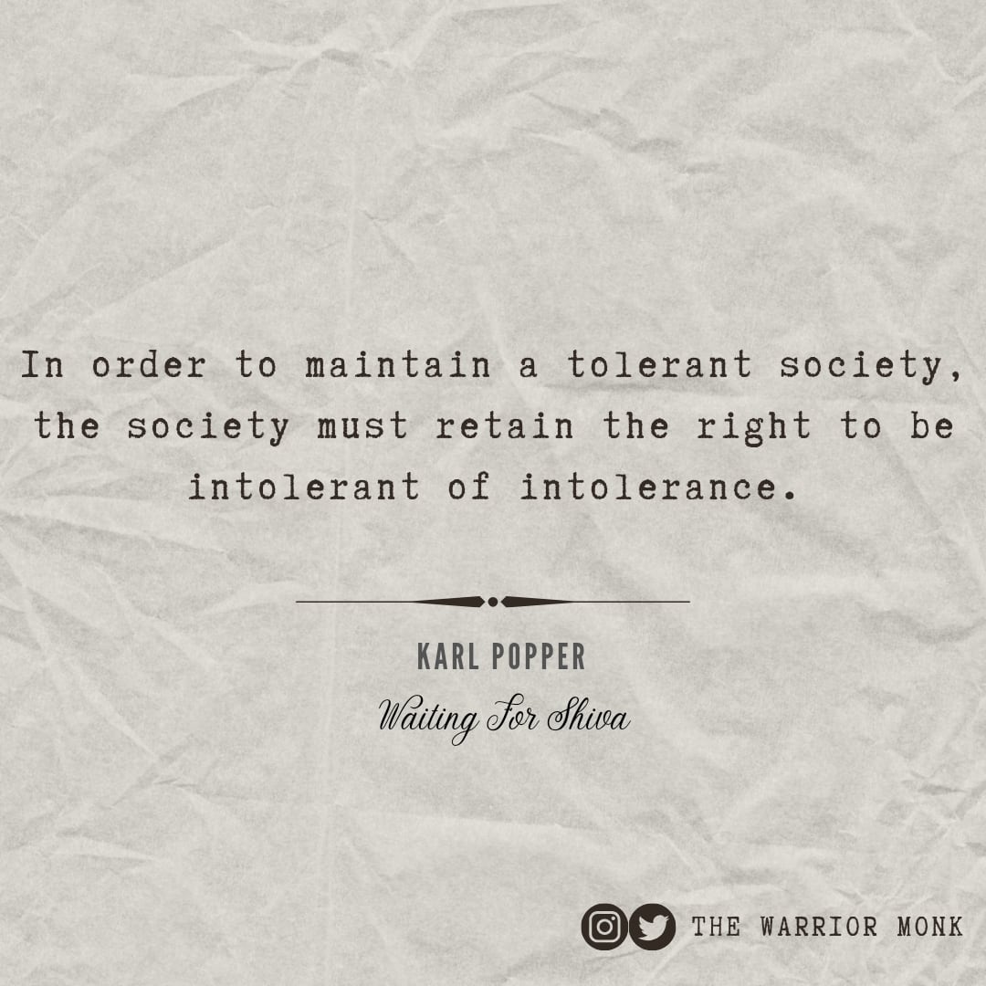 The albatross of tolerance and goodwill in India has always rested on Hindu shoulders.

To be intolerant is not a crime, especially when faced with intolerance itself. It's time we embrace that.

#hindurenaissance
#hinduunity
#sanatandharma
#hindupride
#waitingforshiva
#gyanvapi