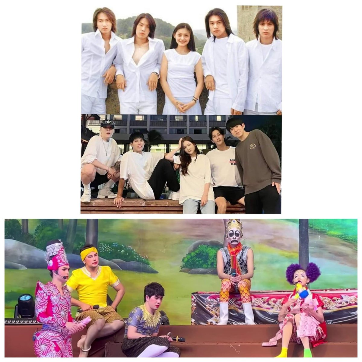 F4 เวอร์ชั่น ไทยแลนด์ 😂  (ลิเก คณะศรรามน้ำเพชร) 
ขออนุญาติเจ้าของภาพ🙏🏼