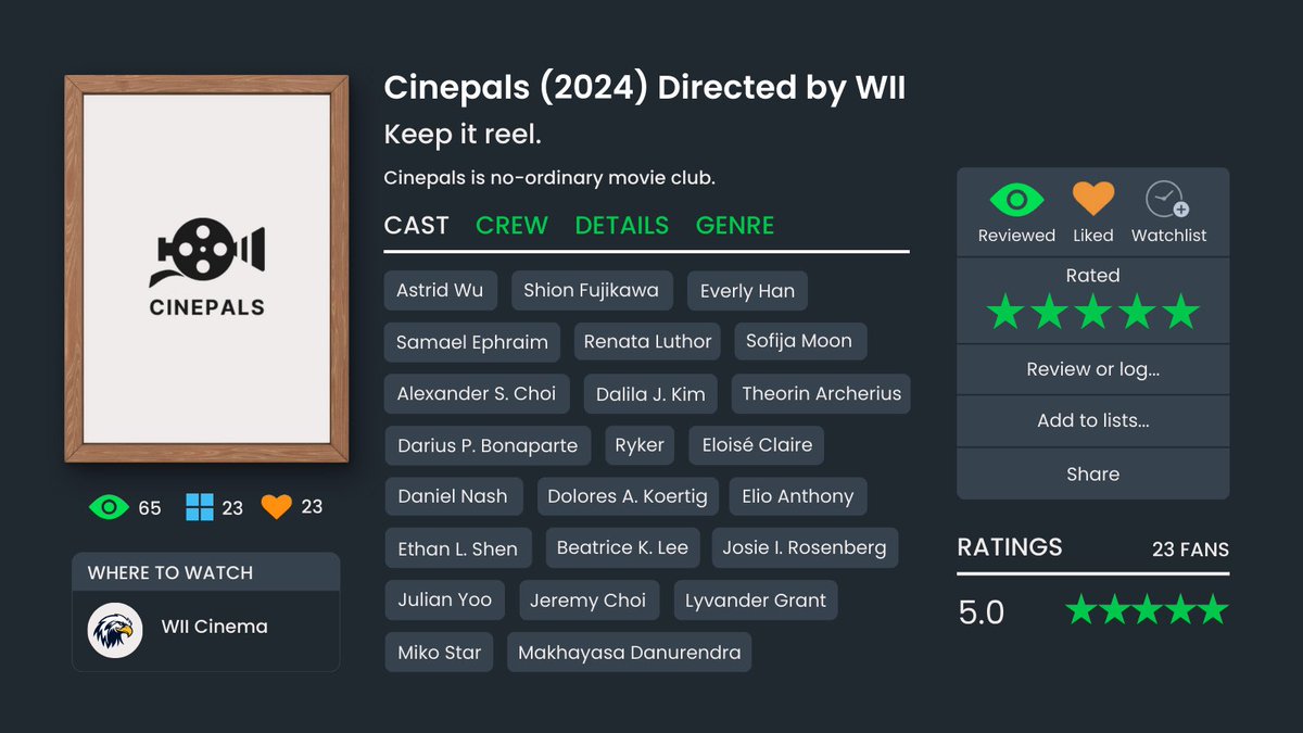 Cinepals. tweet media