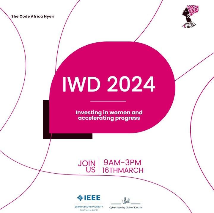 🥳🥳Join us on for our "Invest in Women, Accelerate Progress" event and get to discover boundless possibilities 
 
Register for the event using this link 👇
Link: lu.ma/rbtrd5ma

 NB: the date has been adjusted from 9th to 16th