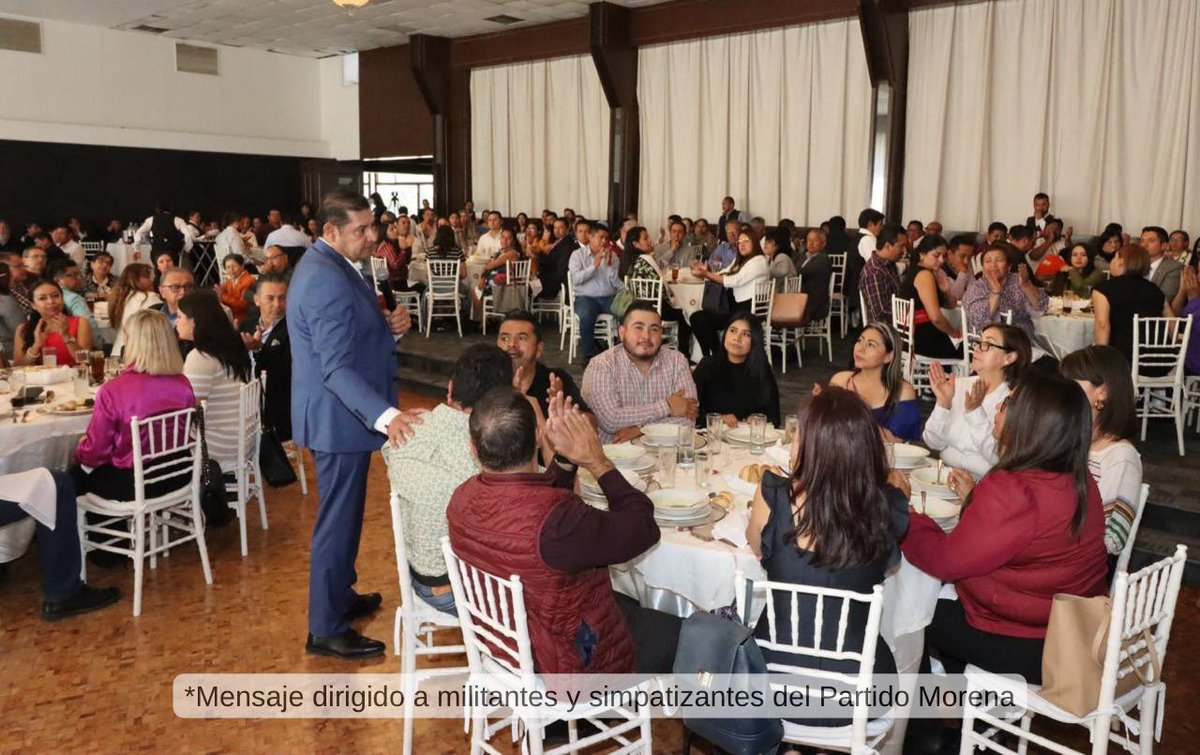 armentapuebla_'s tweet photo. Nuestro gran movimiento se enriquece de cada mujer y hombre que ha luchado con humanismo por la transformación de la vida pública de nuestro país. 

Esta tarde acompañé al coordinador de conciliación política, @RayAtanacioLuna , a un encuentro con 300 aspirantes a candidatas y candidatos, para sumar esfuerzos y multiplicar los logros de nuestro partido Morena. 
*Mensaje dirigido a militantes y simpatizantes del  Partido Morena.