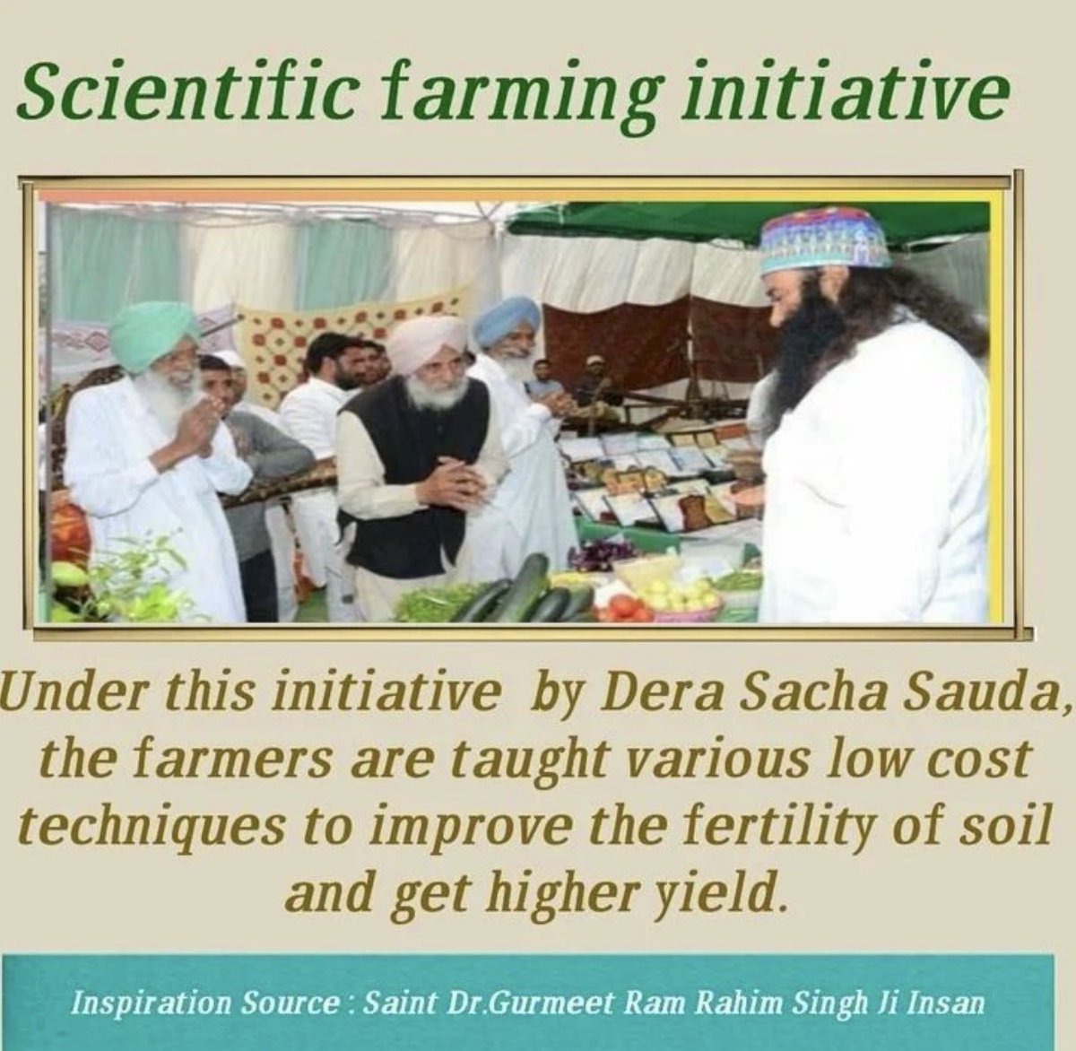 #FarmingTips #AgricultureTips #OrganicFarming #Farming
#FarmingTipsBySaintMSG
 #ScientificFarming  
 #AgricultureTipsByMSG #DeraSachaSauda 
#SaintDrGurmeetRamRahimSinghJi 
#SaintDrMSG #RamRahim #SaintMSG #SaintDrMSGInsan #BabaRamRahim #DrMSG  #GurmeetRamRahim