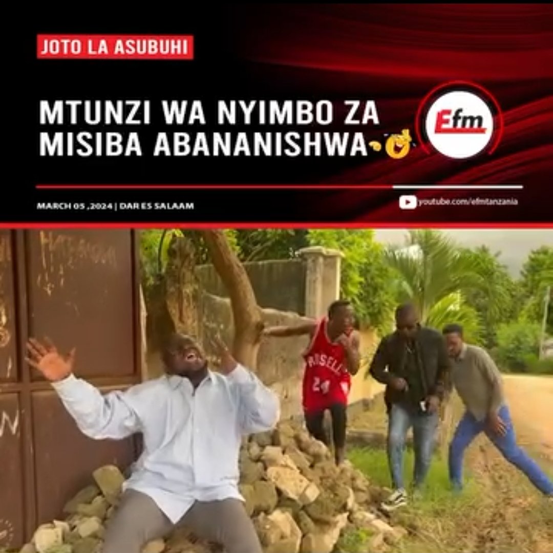 Leo EFM wamemsema Peter Msechu na Tabia yake ya kutoa Nyimbo za Misiba 😂😂😂😂😂😂😂😂😂😂😂😂😂😂😂

Video kwa comments👇🏾👇🏾