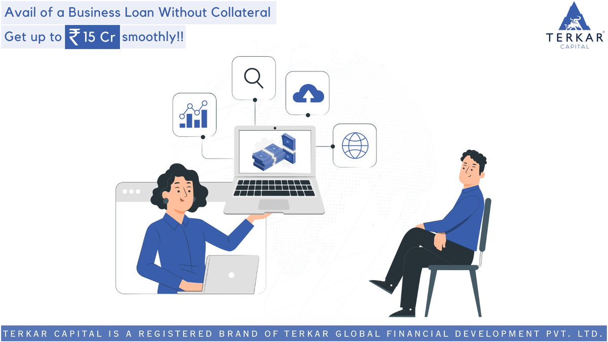 TerkarCapital's tweet image. Apply for a business loan without collateral at @TerkarCapital and secure up to 15 Cr for your MSME. No hurdles, just growth!  Apply now at Ease:

#CollateralFreeLoan #BusinessLoans #MSMEFunding