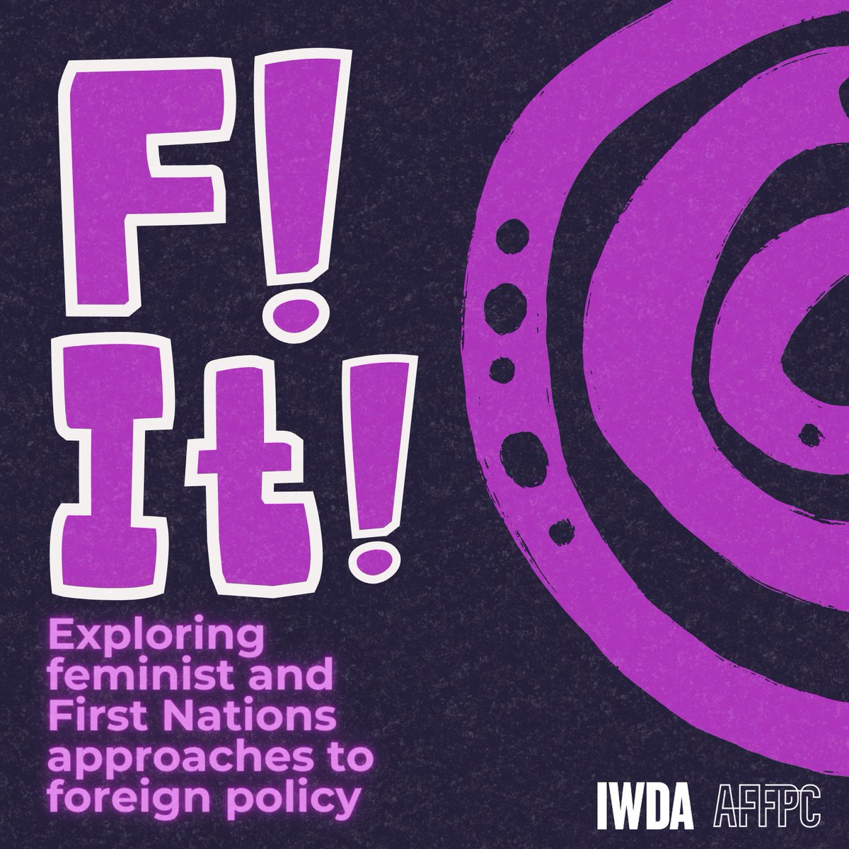 We’re excited to announce F! It! – a podcast bringing approaches to the heart of foreign policy conversations. Listen to host @julsballangarry yarn with leading First Nations thinkers & feminists about reimaging foreign policy. Listen to our trailer 🔗loom.ly/UCtduCY