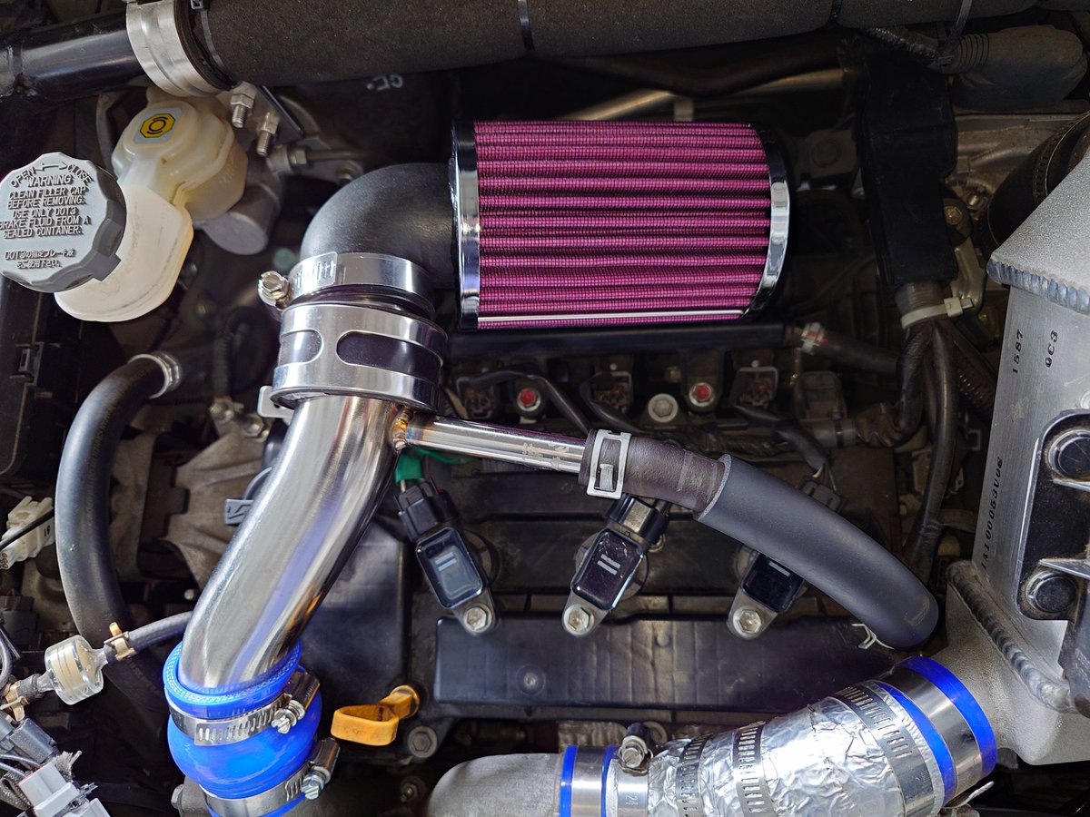 tomtomms3's tweet image. エアクリーナーをキジマのパワーフィルターに！