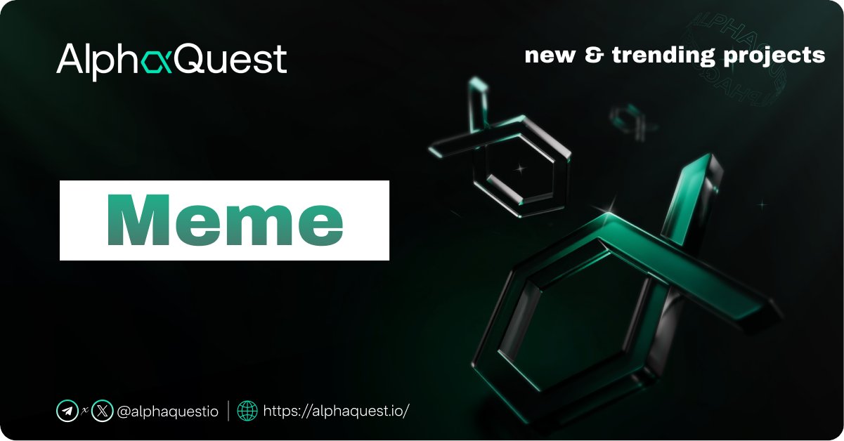 Alpha Quest on X: 🏆Top 10 #Meme projects in the past 3 days🔥 There are  over 141 #Meme projects discovered by AlphaQuest in the past 3 days 🧵👇   / X