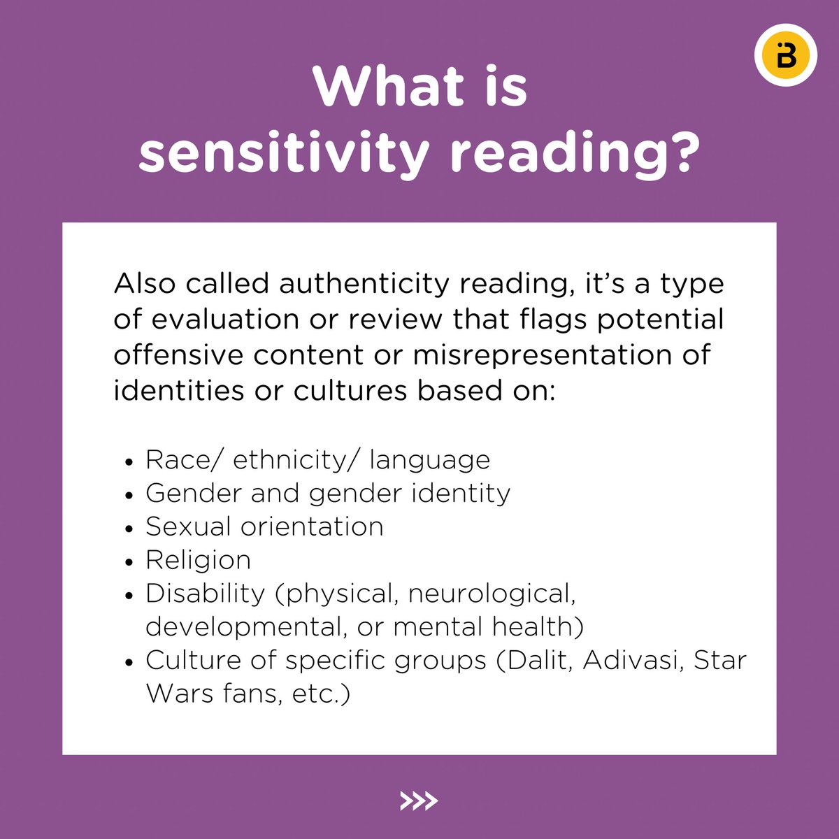 boundindia's tweet image. Sensitivity reading has become super important today, especially if your manuscript has characters with experiences vastly different from yours!

#sensitivityreading #sensitivityreader #editingservices #manuscript #manuscriptevaluation