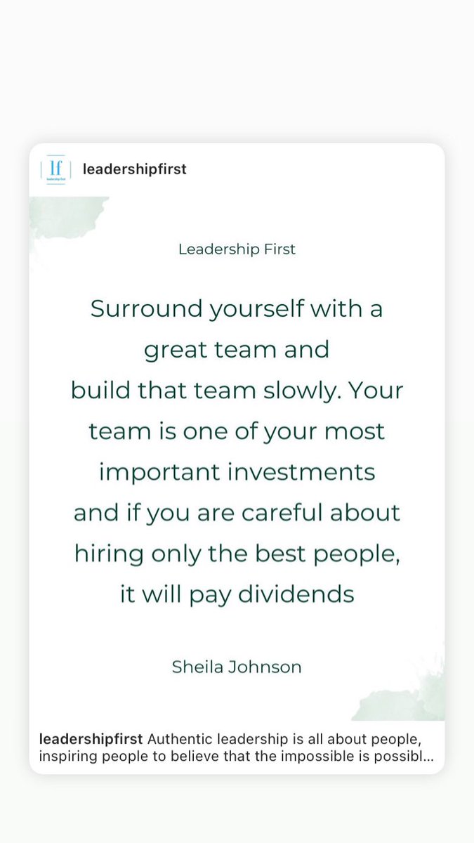 Show me your team and I will tell you how successful you will be… Effective TEAMWORK makes the dream work! #TEAMmatters #WhoYouGot