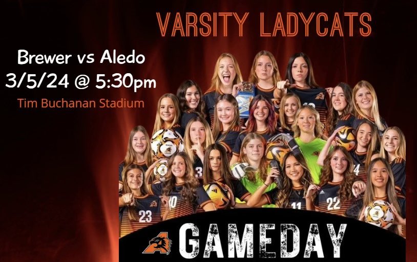 Final home game tomorrow vs Brewer! Come out, be loud, and cheer us to victory! <a href="/BearcatsofAledo/">Aledo High School</a> <a href="/AledoISD/">Aledo ISD</a> <a href="/AledoAthletics/">Aledo Athletics</a> <a href="/Friends_WSoccer/">Friends Women’s Soccer</a> <a href="/BrownU_WSoccer/">Brown Women's Soccer</a> <a href="/UTDwomenssoccer/">UT Dallas Women's Soccer</a> <a href="/YourTCN/">The Community News</a>