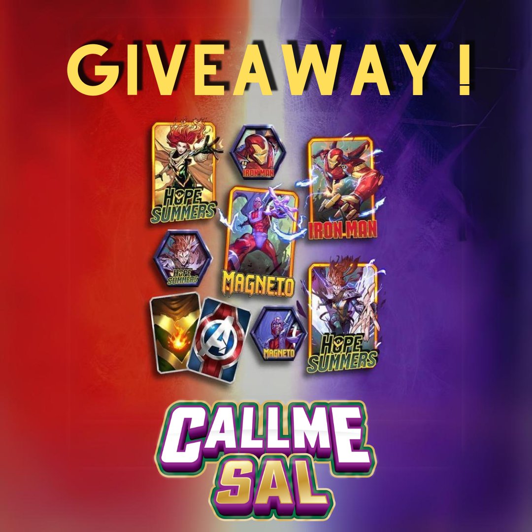 CallmeSAL_Games's tweet photo. 🚨3 part Giveaway! 🚨

We will be giving away 6 Season passes in total!

Part 1⃣ - 2 Season Passes! 

✅Like &amp; retweet this post
✅Follow on X (Twitter) &amp; Twitch 

Winner will be chosen on Wednesday 3/6, followed by the announcement for Part 2!

Linktree is down below 😁Goodluck! https://t.co/jzA4MqLfEn