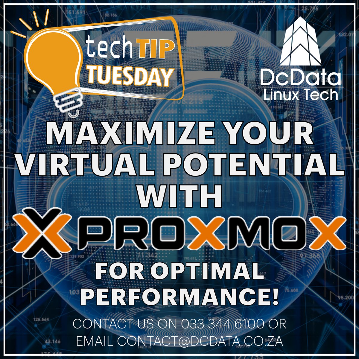 dcdata's tweet image. Tech Tip Tuesday: Leverage Proxmox&apos;s Power! Ensure optimal performance by regularly updating your Proxmox Virtual Environment. Stay ahead of features, security patches, and performance enhancements for a seamless virtualization experience. #DcData #Proxmox #TechTipTuesday