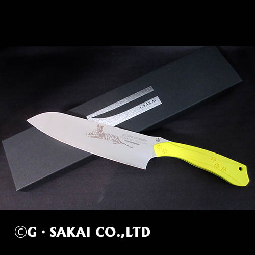 G_SAKAI's tweet photo. 春からの新生活応援キャンペーン！
Gサカイの切れ味抜群の虎包丁を１名様にプレゼント   
＜応募方法＞ 
①このアカウントをフォロー  
②@GsakaiIN　をフォロー   
③このツイートをRP（RT）   
④このツイートに #タイガー包丁　をつけて返信     
 締め切り4/8 AM 8:00 https://t.co/dc5mEIz0mI