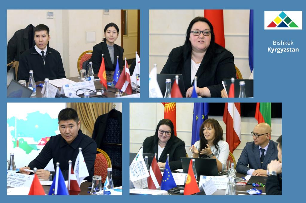 🇪🇺🇰🇬 In Kyrgyzstan, with the participation of the #EU experts from the State Revenue Service of Latvia, #BOMCA10 holds a workshop on improvements of electronic data flows related to customs clearance processes and the #digitalisation of process flows.
#EU4KG #bordermanagement